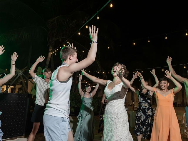 La boda de Seth y Claire en Playa del Carmen, Quintana Roo 121