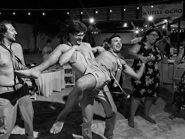 La boda de Seth y Claire en Playa del Carmen, Quintana Roo 136