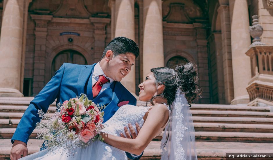 La boda de Adán y Violeta en Lagos de Moreno, Jalisco