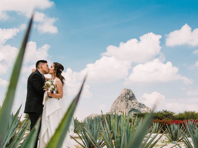 La boda de Amaury y Alejandra en Bernal, Querétaro 14