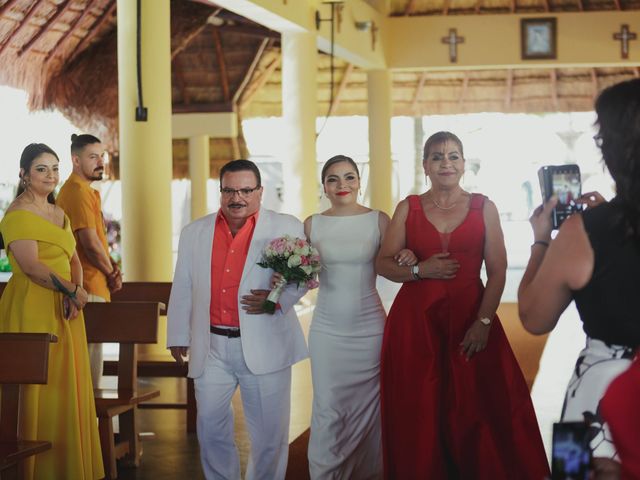 La boda de Gama y Eli en Puerto Aventuras, Quintana Roo 14