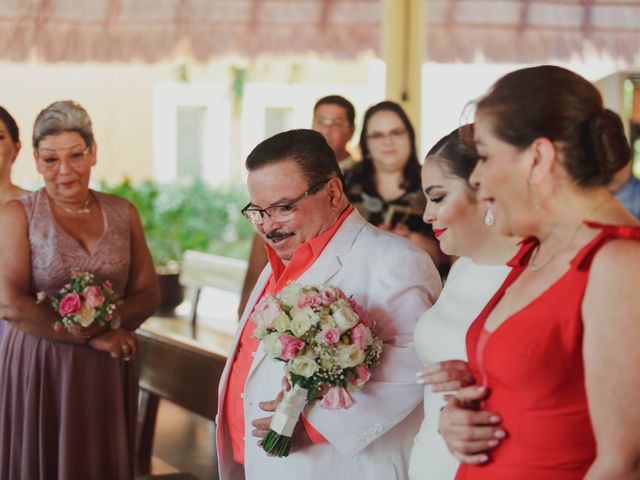 La boda de Gama y Eli en Puerto Aventuras, Quintana Roo 15