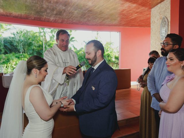 La boda de Gama y Eli en Puerto Aventuras, Quintana Roo 33