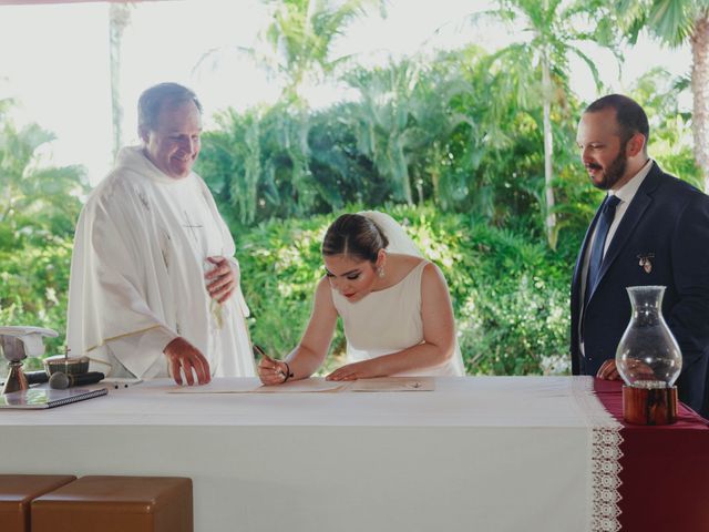 La boda de Gama y Eli en Puerto Aventuras, Quintana Roo 44