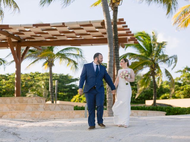 La boda de Gama y Eli en Puerto Aventuras, Quintana Roo 58