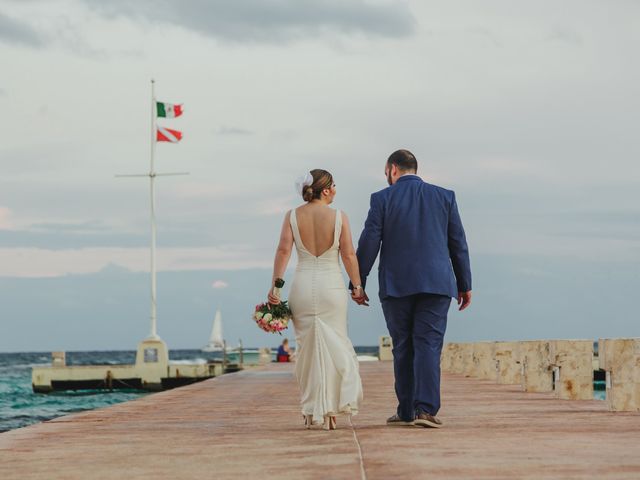 La boda de Gama y Eli en Puerto Aventuras, Quintana Roo 59