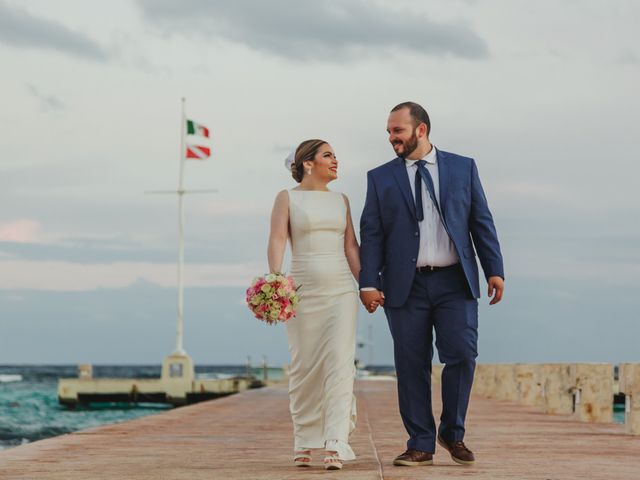 La boda de Gama y Eli en Puerto Aventuras, Quintana Roo 61