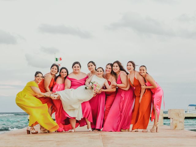 La boda de Gama y Eli en Puerto Aventuras, Quintana Roo 66