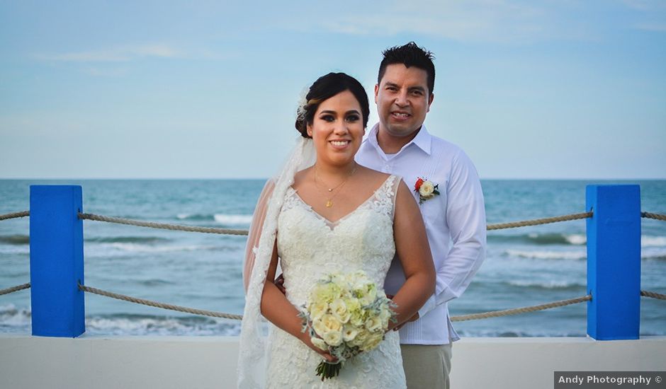 La boda de Hazael y Ana Karen en Veracruz, Veracruz