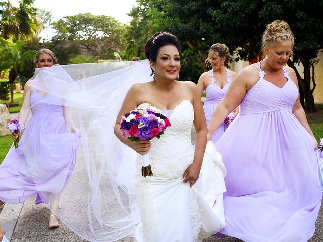 La boda de Aaron y Yazi en Puerto Morelos, Quintana Roo 37