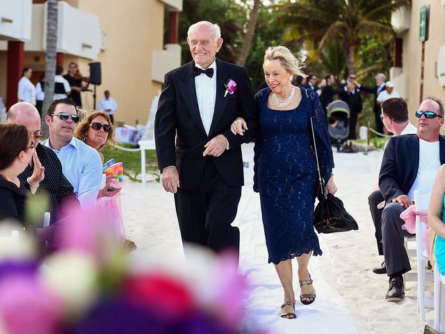 La boda de Aaron y Yazi en Puerto Morelos, Quintana Roo 39