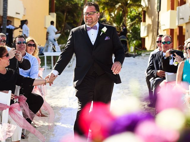 La boda de Aaron y Yazi en Puerto Morelos, Quintana Roo 41