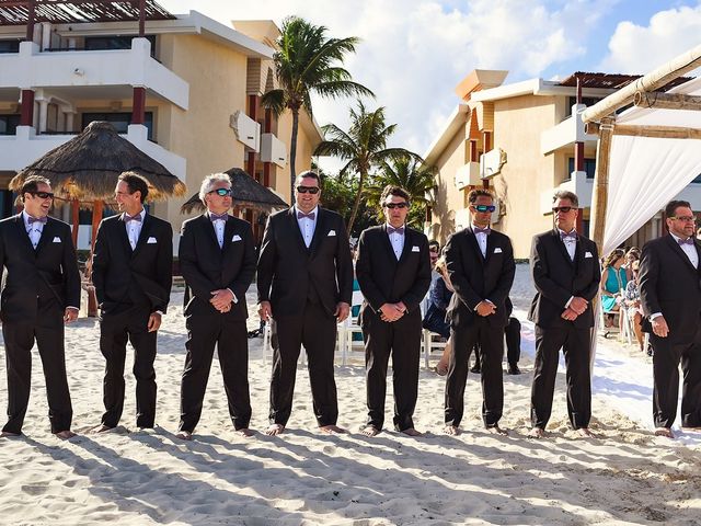 La boda de Aaron y Yazi en Puerto Morelos, Quintana Roo 42