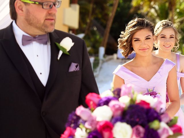 La boda de Aaron y Yazi en Puerto Morelos, Quintana Roo 44