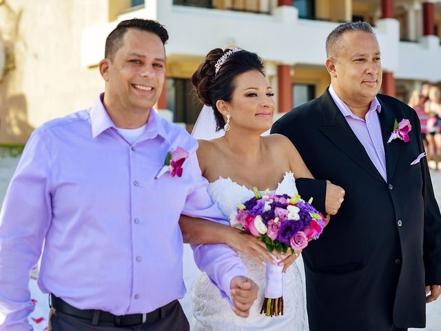 La boda de Aaron y Yazi en Puerto Morelos, Quintana Roo 51