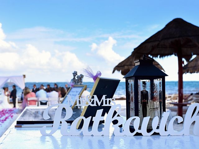 La boda de Aaron y Yazi en Puerto Morelos, Quintana Roo 61