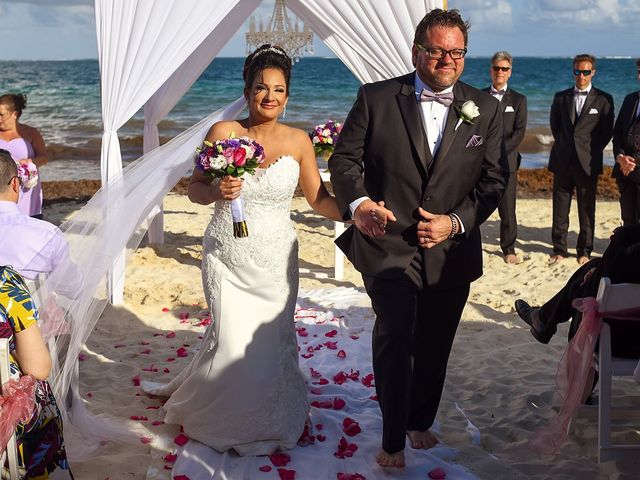 La boda de Aaron y Yazi en Puerto Morelos, Quintana Roo 74