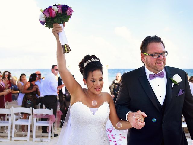 La boda de Aaron y Yazi en Puerto Morelos, Quintana Roo 77