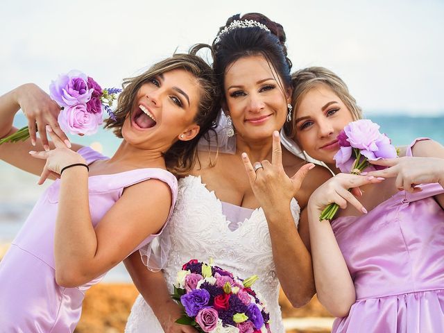 La boda de Aaron y Yazi en Puerto Morelos, Quintana Roo 86