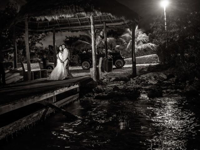 La boda de Roger y Ileana en Cancún, Quintana Roo 18
