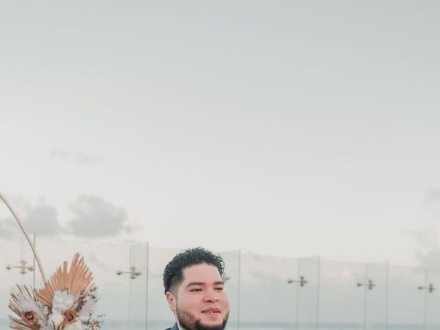 La boda de Edward y Dulce en Cancún, Quintana Roo 14