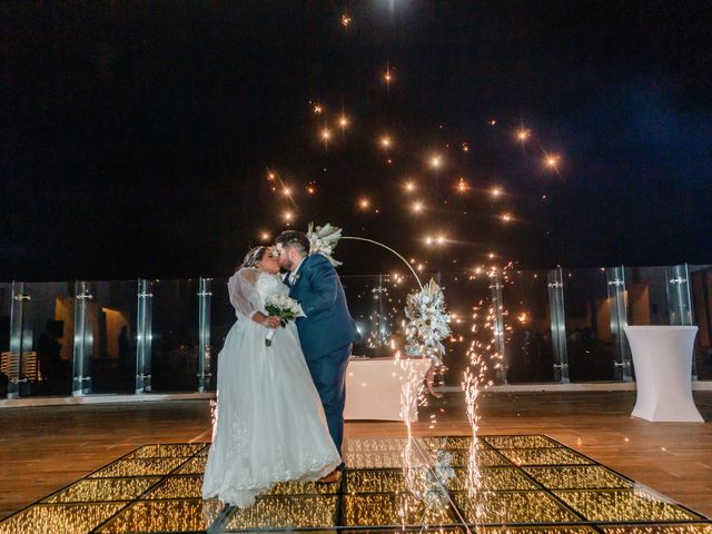 La boda de Edward y Dulce en Cancún, Quintana Roo 40