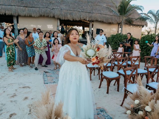 La boda de Luis y Mychelle en Playa del Carmen, Quintana Roo 44