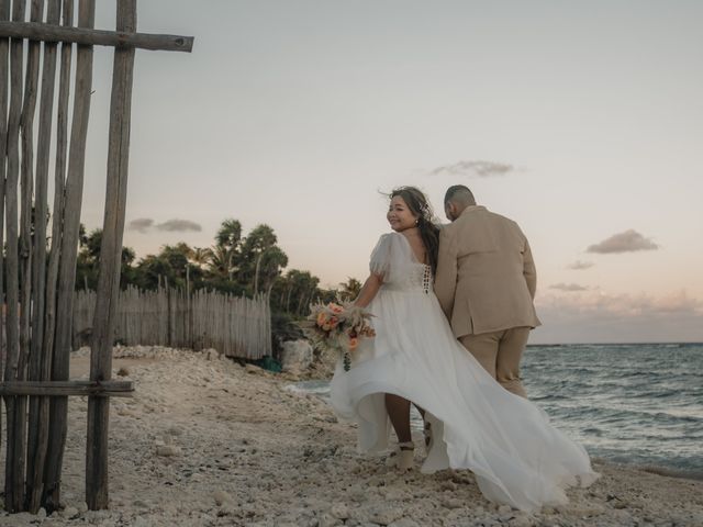 La boda de Luis y Mychelle en Playa del Carmen, Quintana Roo 76