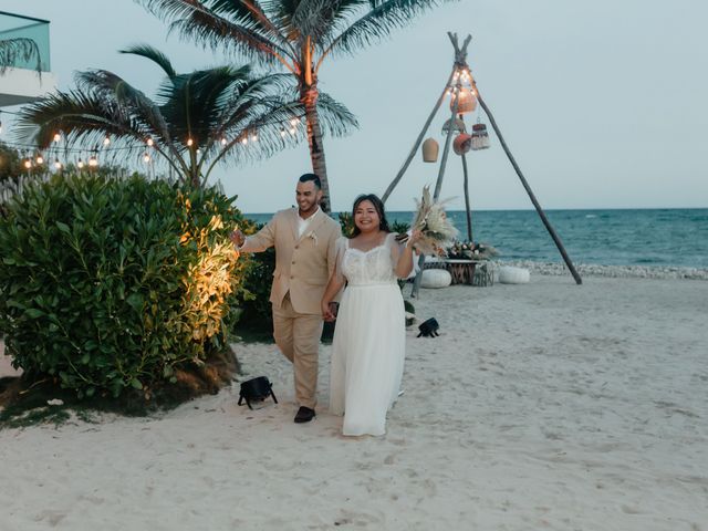 La boda de Luis y Mychelle en Playa del Carmen, Quintana Roo 80