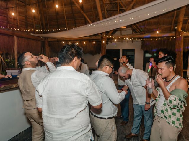 La boda de Luis y Mychelle en Playa del Carmen, Quintana Roo 118