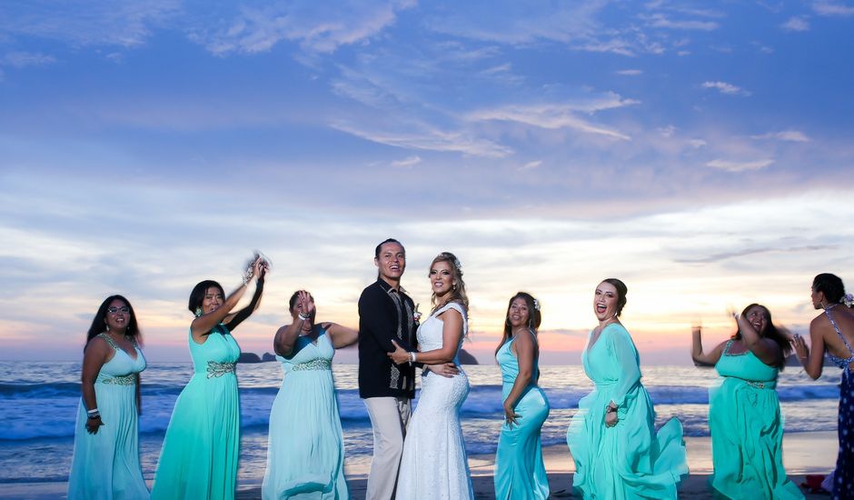 La boda de Miguel Ángel y Adriana en Ixtapa Zihuatanejo, Guerrero