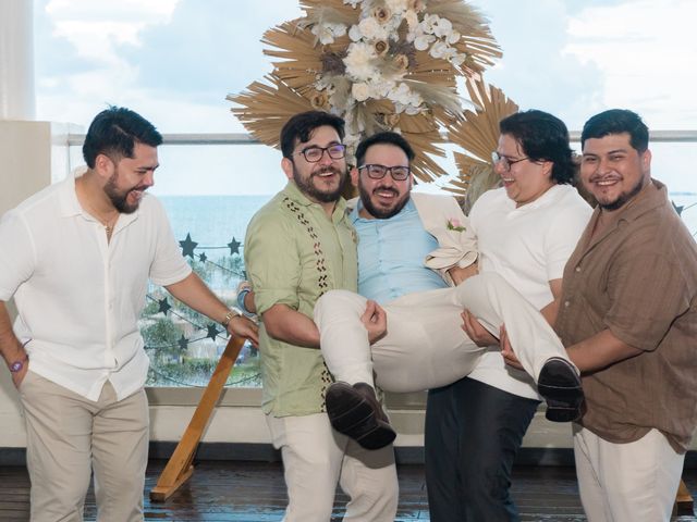 La boda de Hector  y Iliana  en Cancún, Quintana Roo 14