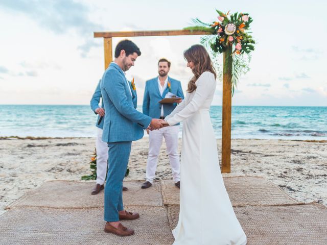 La boda de Santiago y Raysana en Cancún, Quintana Roo 43