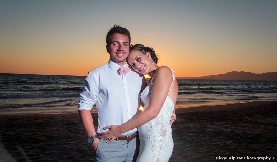 La boda de Tyler y Caitlin en Bahía de Banderas, Nayarit