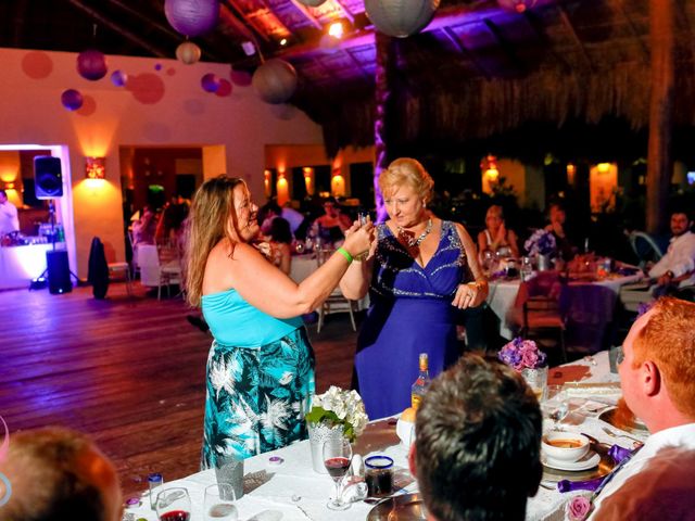 La boda de Shane y Kelly en Playa del Carmen, Quintana Roo 45