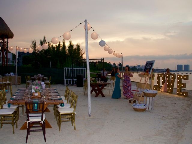 La boda de Virgilio y Ingrid en Cancún, Quintana Roo 3