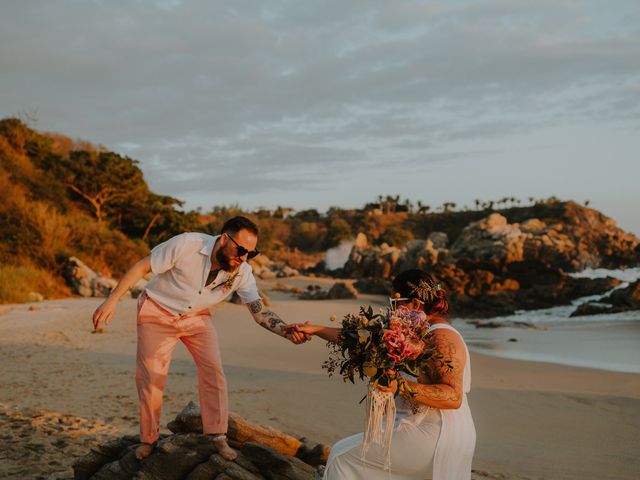 La boda de Gloria y Álex en Huatulco, Oaxaca 120