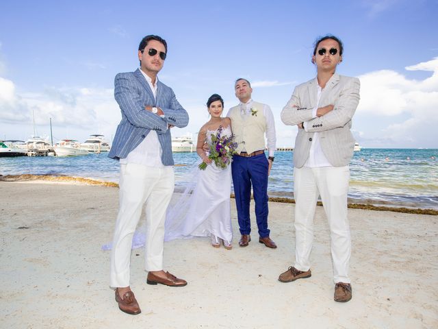 La boda de Yeison y Paula en Cancún, Quintana Roo 19
