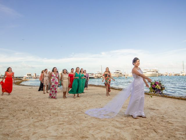 La boda de Yeison y Paula en Cancún, Quintana Roo 25