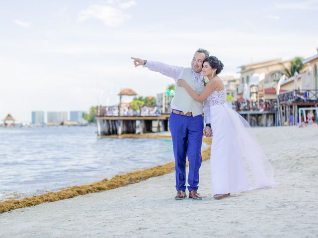 La boda de Yeison y Paula en Cancún, Quintana Roo 31
