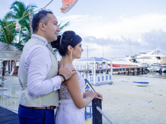 La boda de Yeison y Paula en Cancún, Quintana Roo 33