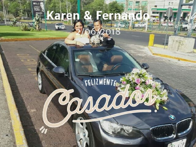 La boda de Fernando y Karen  en Tlalpan, Ciudad de México 2