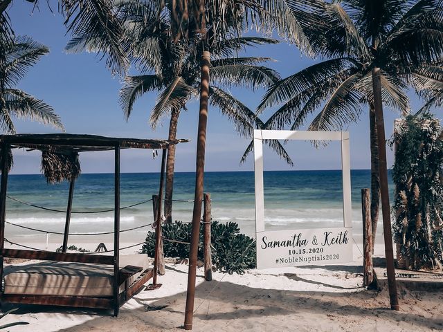 La boda de Keith y Samantha en Tulum, Quintana Roo 4