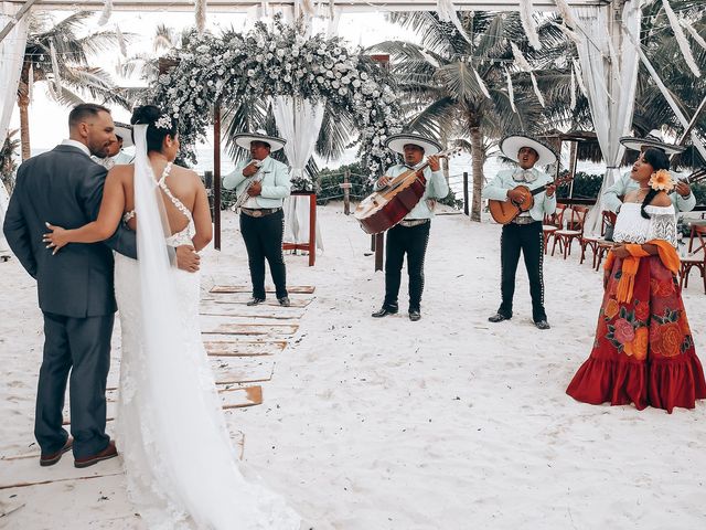 La boda de Keith y Samantha en Tulum, Quintana Roo 111