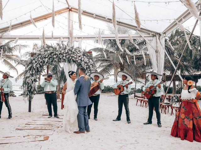 La boda de Keith y Samantha en Tulum, Quintana Roo 115