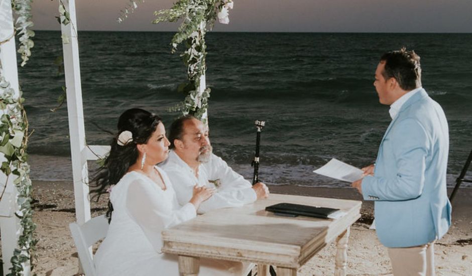 La boda de Jorge y Amira en Progreso, Yucatán