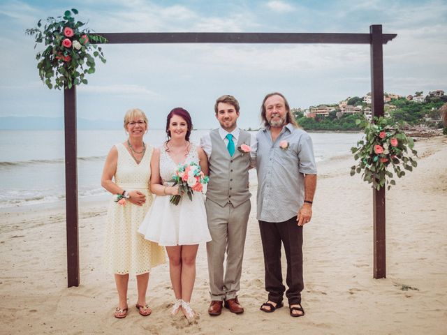 La boda de Cameron y Rose en Bahía de Banderas, Nayarit 33