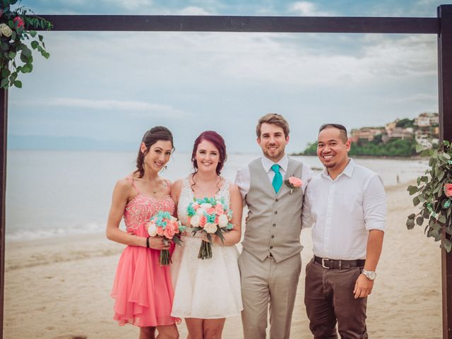 La boda de Cameron y Rose en Bahía de Banderas, Nayarit 39