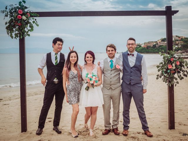 La boda de Cameron y Rose en Bahía de Banderas, Nayarit 40