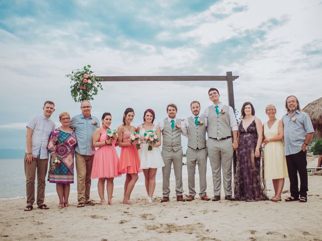 La boda de Cameron y Rose en Bahía de Banderas, Nayarit 43